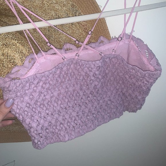 Pink Dee Elly Bralette Crop Top - Picture 3 of 3